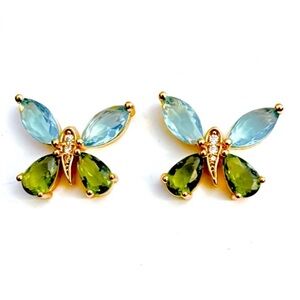 Kate Spade New York ♠️ Crystal Butterfly Earrings